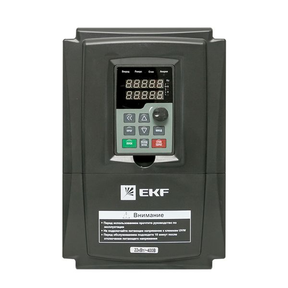 Преобразователь частоты 18/22кВт 3x400В с торм. модулем VECTOR-100 EKF PROxima