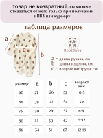 Слип для новорожденных комбинезон нательный для малыша