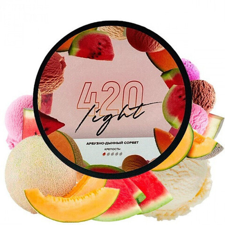 420 Light Line - Watermelon Melon Sorbet (100g)