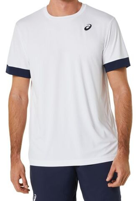 Мужская теннисная футболка Asics Court Short Sleeve Top - белый