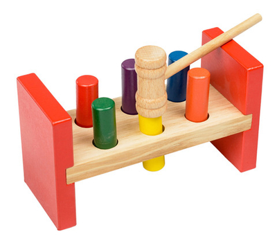 Развивающая игрушка деревянная Стучалка 3+ Игрокат