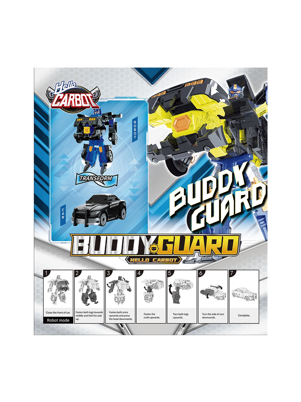 Робот-трансформер Buddyguard Hello Carbot 70092