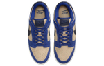 Кроссовки Nike Dunk Low "Blue Suede" (Женская размерная сетка)