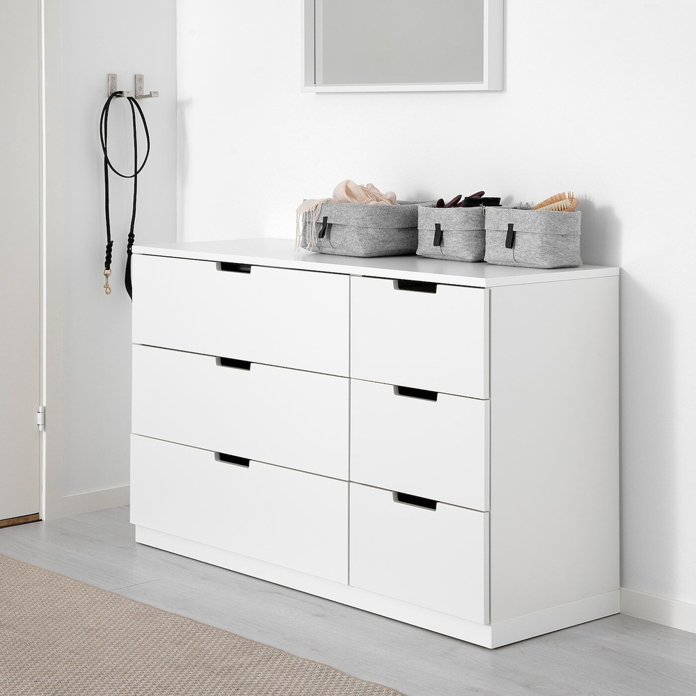 Набор корзин IKEA RAGGISAR (РАГГИСАР), Серый, 3 шт