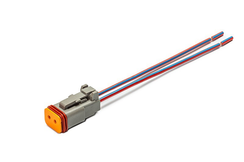 Разъем 93445-1202 2-х контактный к компрессору кондиционера для а/м Lada, ответ.часть AX-8162S (CARGEN)