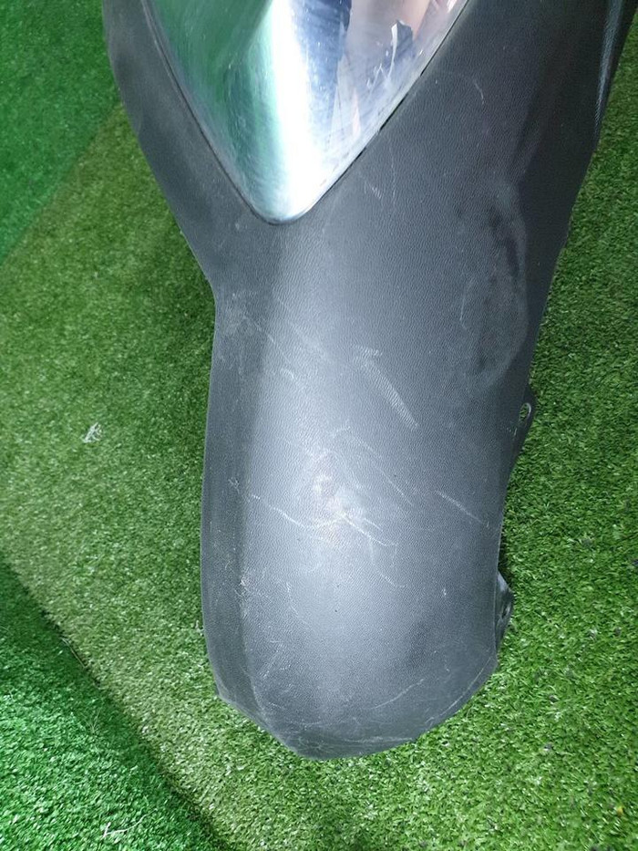 Юбка переднего бампера Mercedes GLC X253 (19-22)