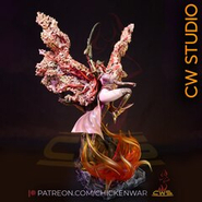 Фигурка Маления Клинок Микеллы богиня гнили Кольцо Элдена Malenia blade of miquella Goddess of Rot Elden Ring