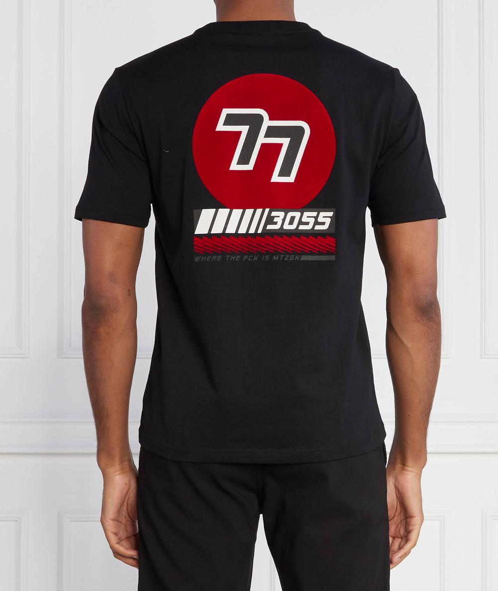 Футболка TEESEVENFLASH BOSS ORANGE - черный(50495743)