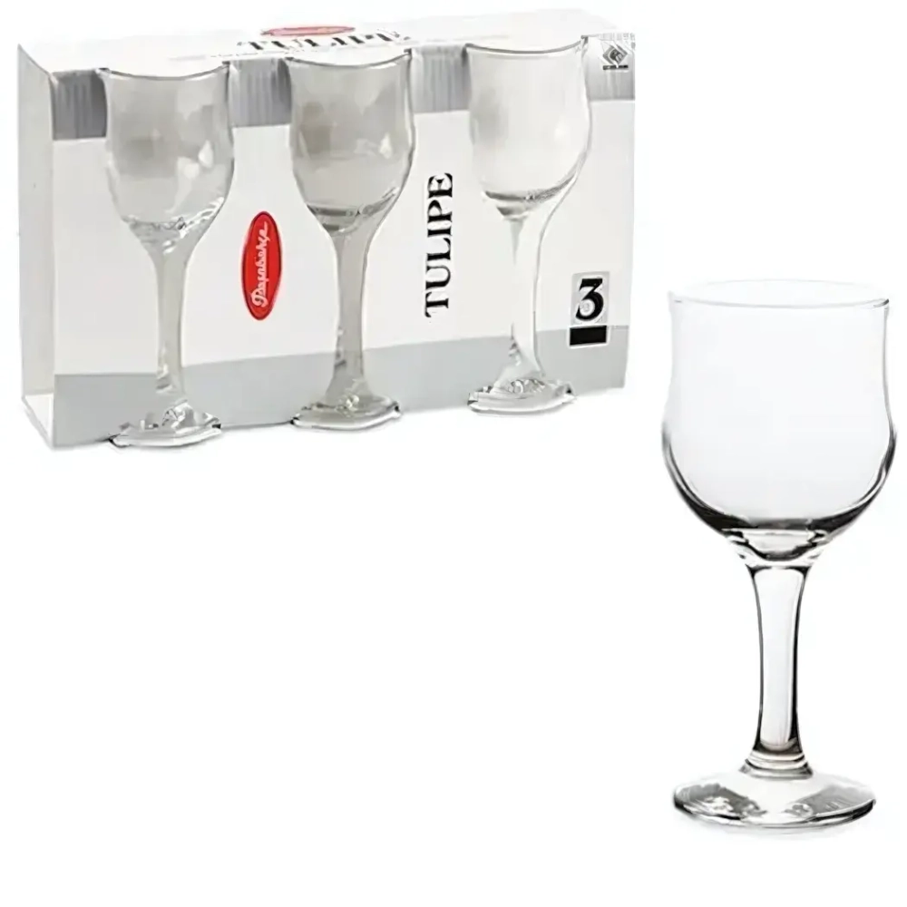 Набор бокалов для вина 240мл 3шт «Тулип» 44163/3