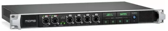 MIDAS HUB4 - коммутатор каналов AES50, AES50-B сквозной, AES50 1-4 с PoE для подключения DP48