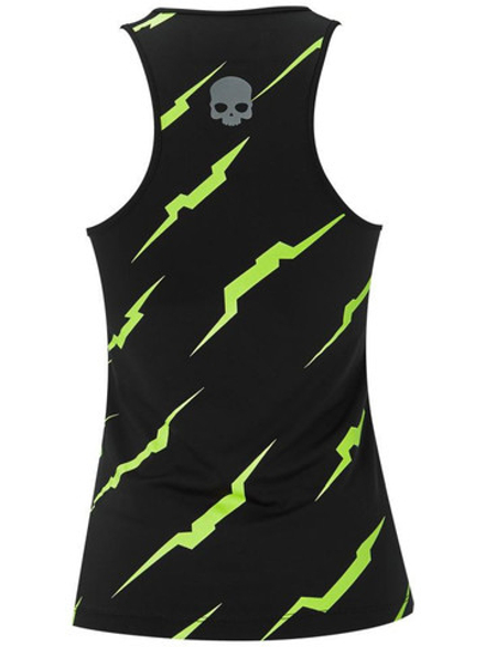 Женский топ теннисный Hydrogen Thunder Tank Top Woman - черный