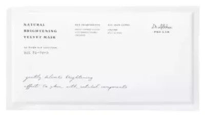 Тканевая маска для лица Dr.Althea Natural Brightening Velvet Mask