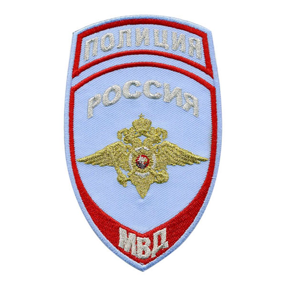 Шеврон нагрудный ВСР (олива,голубой кант)