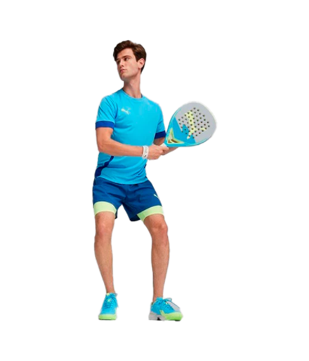 Футболка для падел Puma Individual Padel Синяя | Размер L