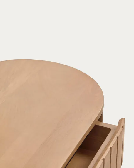 Прикроватная тумбочка Licia 55x56 см из дерева манго