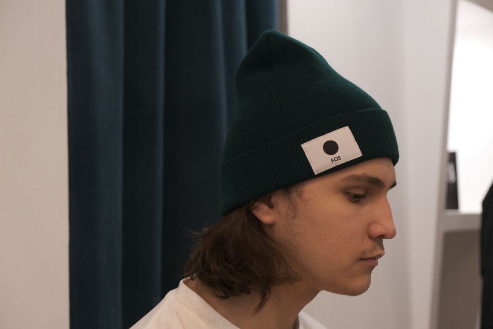 Шапка FOS Темно-оливковая