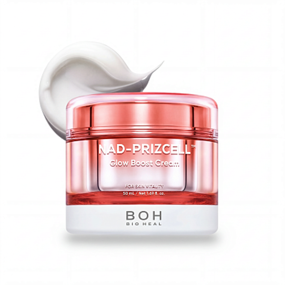 Инновационный крем с NAD и пептидами BIOHEAL BOH NAD-Prizcell Glow Boost Cream (50мл)