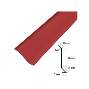 Планка примыкания для ГЧ ТН, полиэстер матовый