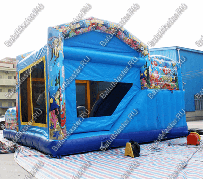 Коммерческий надувной батут "Немо" 8*7*6 м