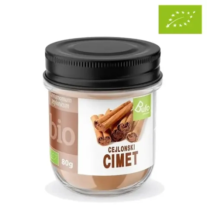 Корица Цейлонская молотая органическая "Bufo Eko", 80 г