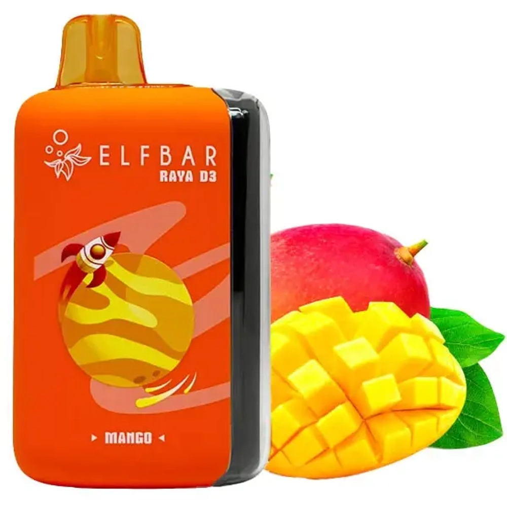 ELF BAR RAYA D3 25000 - Mango (5% nic)