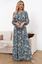 Платье Марго (серо-голубой) Р11-1245/2 Nikol