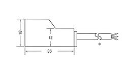 Индуктивный датчик SN04 - N