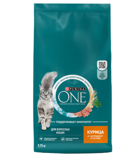 Purina One Adult Cat Курица 1кг. развес