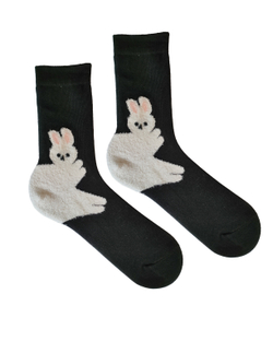 Носки р.35-40 "Зверюшки на Пятках" Зайка