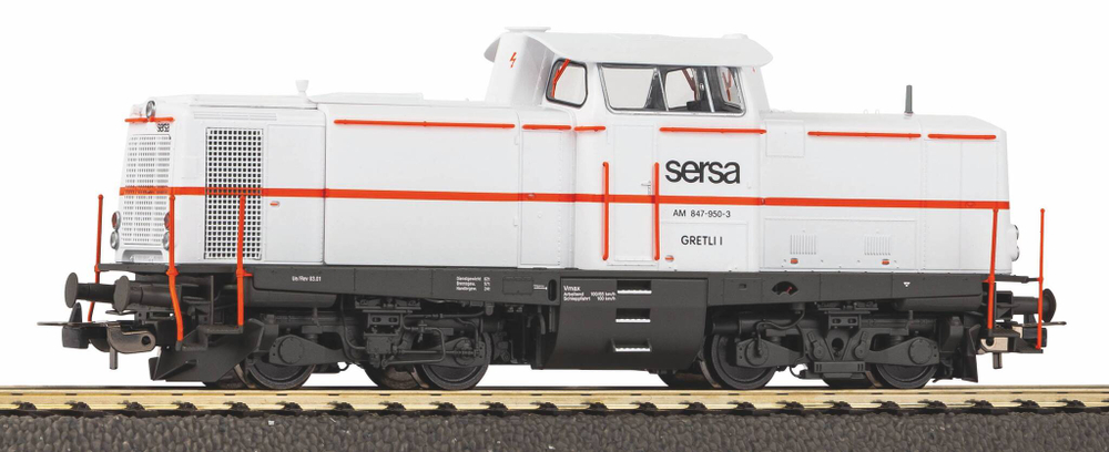 Тепловоз Am 847 Sersa V + звук + декодер