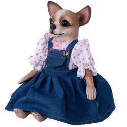 Кукла коллекционная Собака Милли