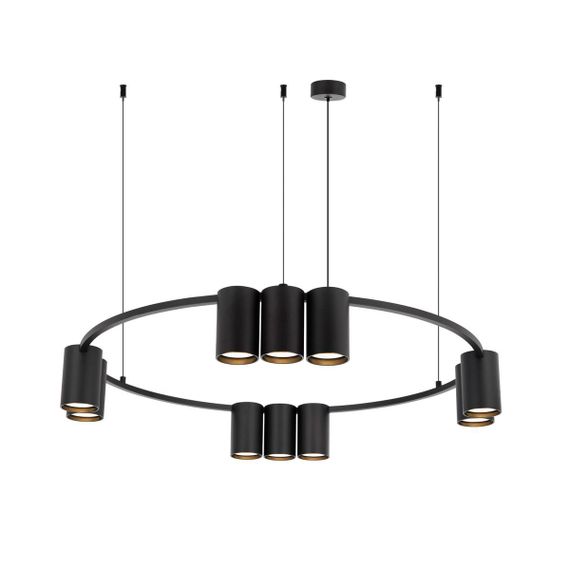 Подвесная люстра Denkirs Orbit DK4065-BK