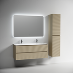 Тумба подвесная под раковину Sancos Folk, Капучино 1195х445х500