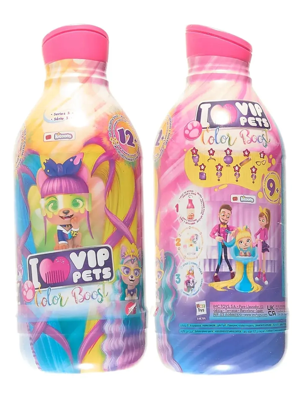 Игрушка Фигурка VIP Pets Color Boost Модные щенки