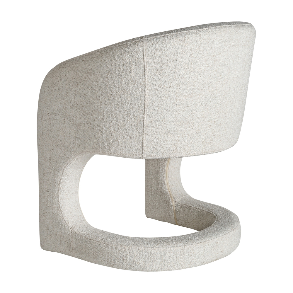 Кресло Bilais кремового цвета