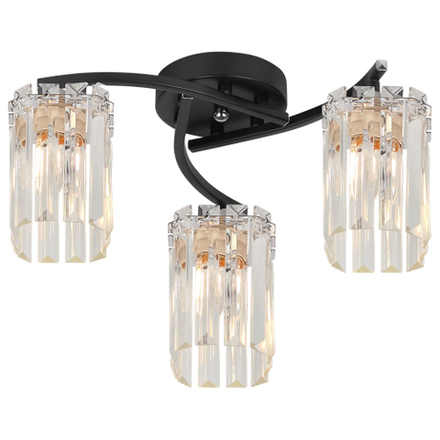 Люстра Rivoli June 1062-303 3хЕ27 60 Вт хрусталь