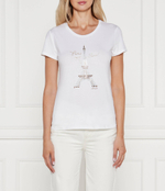 Футболка Liu Jo - кремовый(WF4179 J5003)