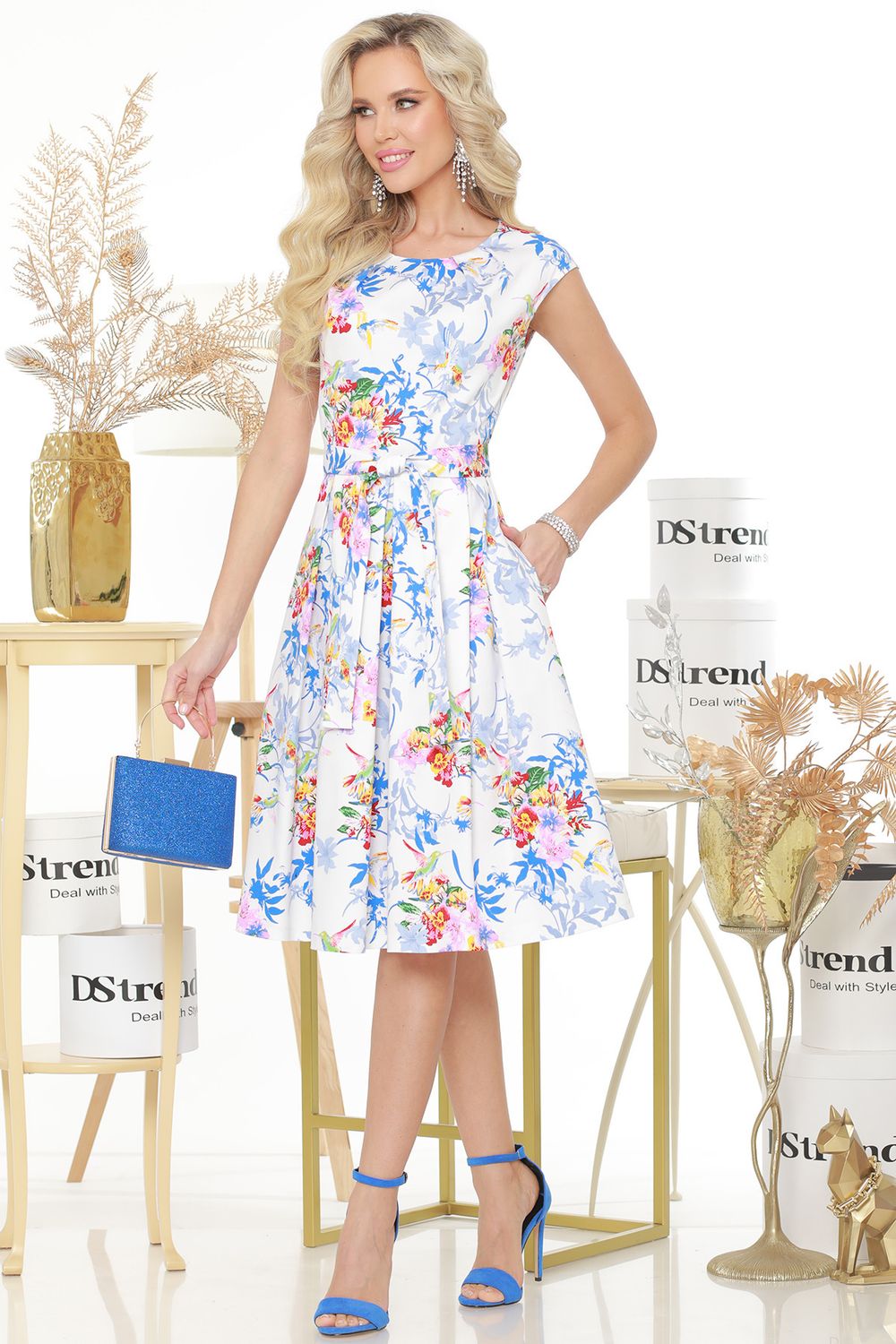 Платье Коктейльная вечеринка, изыск DStrend (Акция)