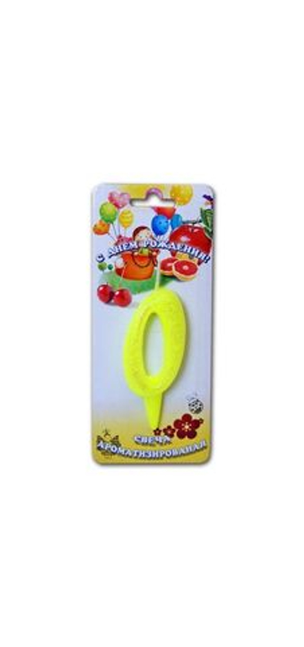 Свеча Мармеладки Цифра 0