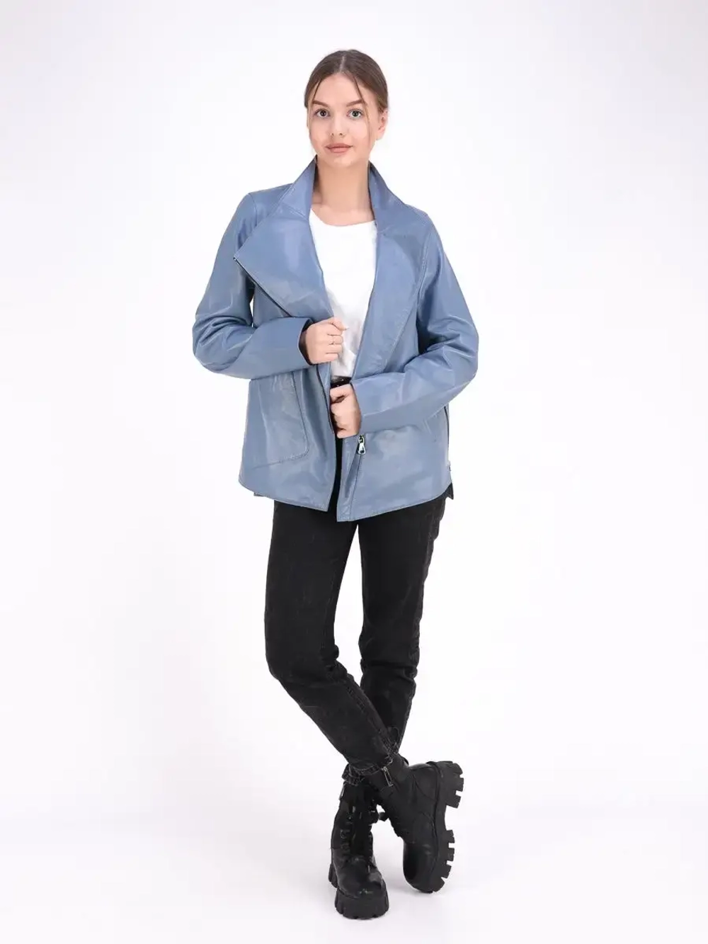 Куртка женская из натуральной кожи