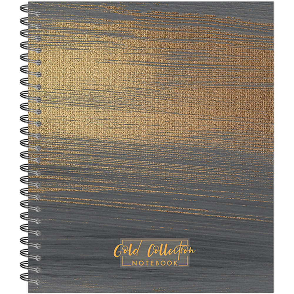 ТЕТРАДЬ ОБЩАЯ 48 ЛИСТОВ НА СПИРАЛИ “Gold Collection”