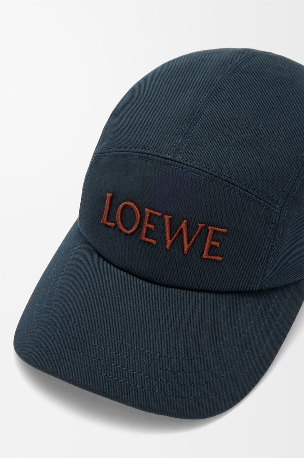 Loewe Походная кепка из хлопка, темно-синий