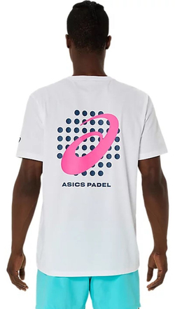 Asics Padel Court Graphic Short Sleeve Top