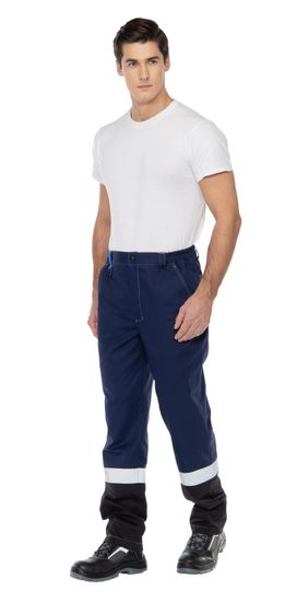 Костюм "Виват" NEW брюки (т.синий/черный)