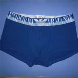 Мужские трусы боксеры Emporio Armani Blue Boxer