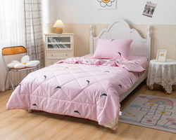Детское постельное белье 1.5 спальное Sofi De MarkO Касатка розовое