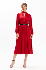 51701 Платье женское (бургунд)