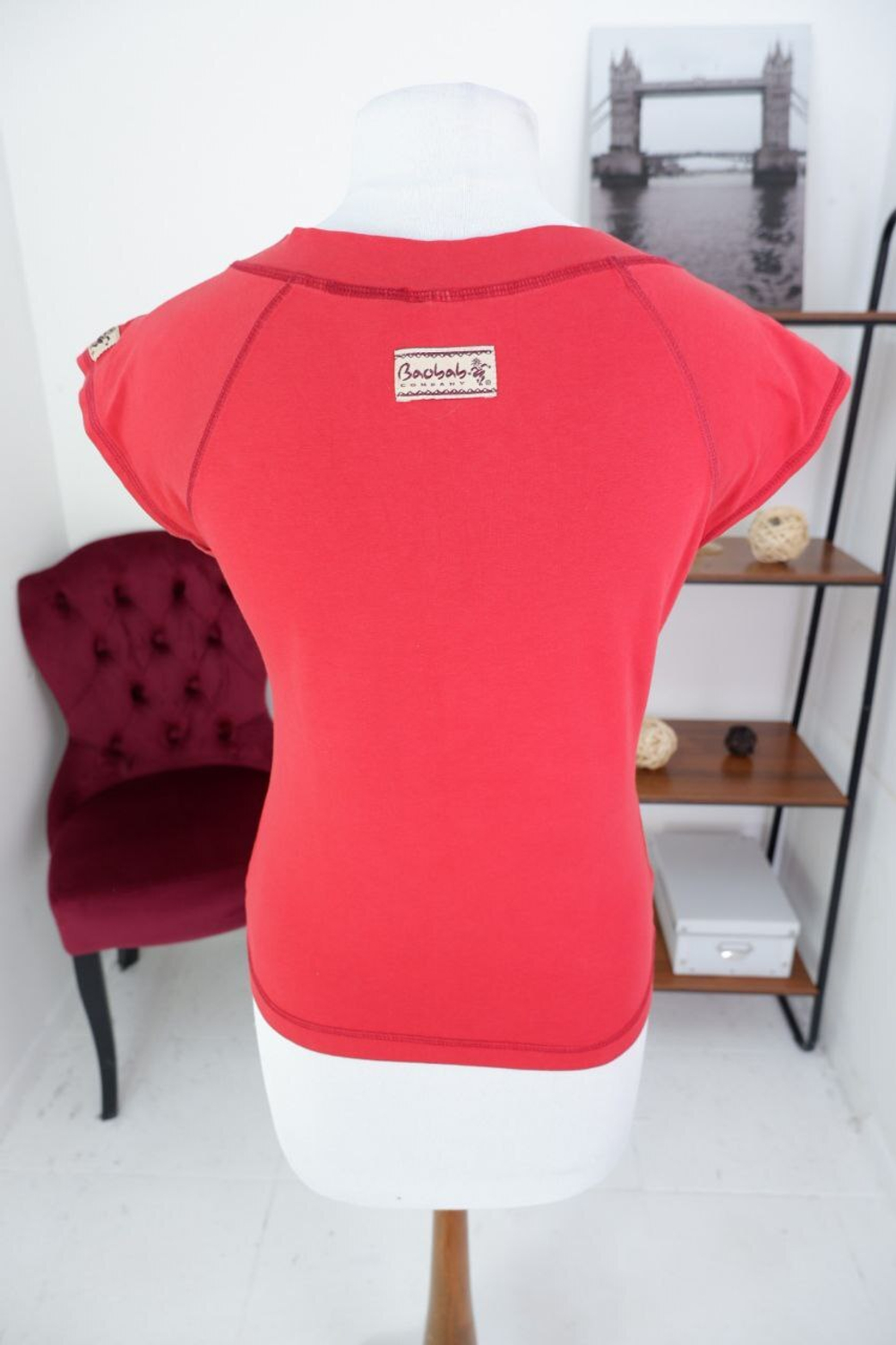 Футболка хлопковая яркая 42 размер