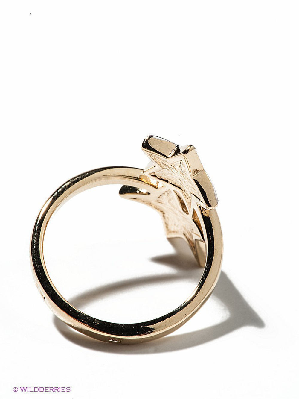 "Звездочка" кольцо в золотом покрытии из коллекции "Игрушки" от Jenavi