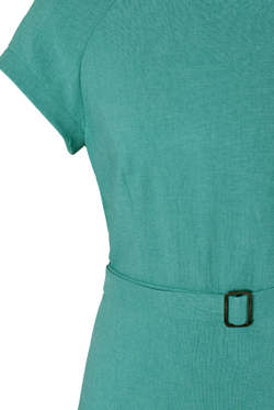 Платье женское 857за, циан #259Ца05857з